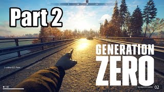 GENERATION ZERO PS4 PRO Gameplay Walkthrough Part 2  Game Breaking Bug No Commentary [upl. by Nerral218]