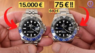 Rolex Batman VS Pagani 1662 GMT  Crazy comparison [upl. by Stempien]