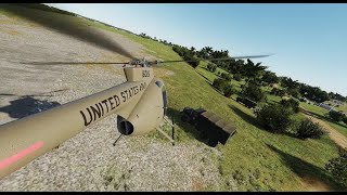 Gooood morning Vietnam  DCS  OH6A Cayuse Startup amp Test Flight [upl. by Mata181]