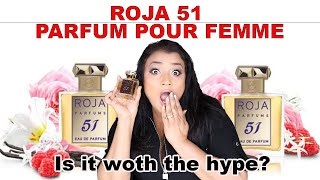 ROJA PARFUMS 51 POUR FEMME  ARE ROJA PERFUMES WORTH THE HYPE [upl. by Haduhey]