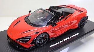 118 GT Spirit Mclaren 765LT spider Vermillon Red [upl. by Inus]