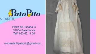 Ropa para bebés Vestidos de Bautizo Moda Infantil PatoPito Salamancampg [upl. by Cleveland]