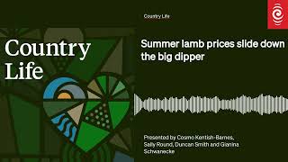 Summer lamb prices slide down the big dipper  Country Life [upl. by Ciapha]