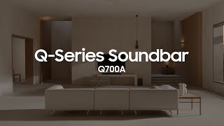 Soundbar  Q700A Official Introduction  Samsung [upl. by Bran]