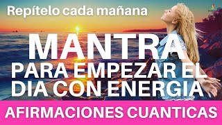 ☀️ DECRETOS de la MAÑANA ☀️  Afirmaciones para EMPEZAR el DIA con ENERGIA en POSITIVO  Mindset [upl. by Dhar]