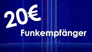 20 € Funkempfänger  SDR mit dem DVBT Stick RTL2832U RTL SDR [upl. by Fin130]