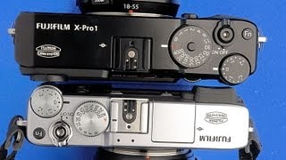 Fujifilm XE1 vs Fuji XPro1 Camera  English Photographer Comparison Review [upl. by Wolk]