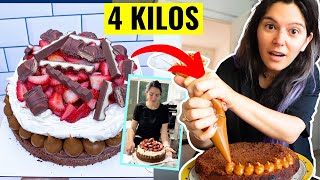 ME ENCANGARON una TORTA BROWNIE de 4 KILOS de JULIETA BOSTAL [upl. by Seamus963]