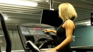 How To Use the Life Fitness 9500 Treadmill [upl. by Anivlis]