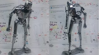 Metal Earth Build  K2SO  Star Wars [upl. by Kally]