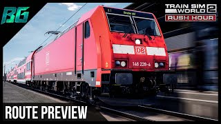 Train Sim World 2 Rush Hour  Riesa  Dresden ROUTE FIRST LOOK PREVIEW [upl. by Larimore]