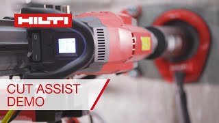 Demo of Hilti DD 250CA and cut assist units for diamond coring [upl. by Chandless902]