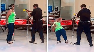 When a Karen Gets Tased at Walmart [upl. by Dnilasor]