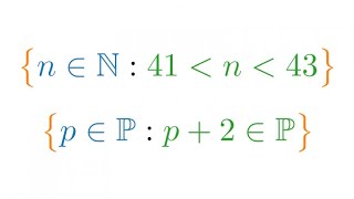 Unendliche Mengen und beschreibende Mengenschreibweise Vorkurs Mathematik [upl. by Eillah]