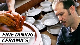 How a Ceramics Master Makes Plates for MichelinStarred Restaurants — Handmade [upl. by Longo269]