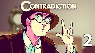 Northernlion Plays Contradiction Episode 2 Twitch VOD [upl. by Okuy]