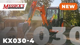 New Kubota KX0304 Compact Excavator [upl. by Ahsiemak]