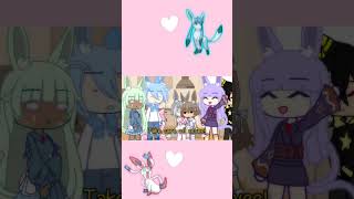 ° I want another sibling gacha trend but different °  shiny eeveelutions gacha trend meme skit [upl. by Aknayirp]