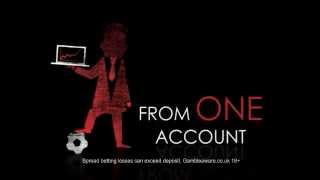 Spreadex  Financial Trading Sports Betting One Account Ad [upl. by Hcirteid382]