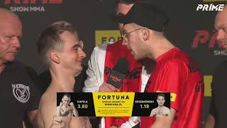 JAŚ KAPELA VS ZIEMOWIT KOSSAKOWSKI walka PRIME SHOW MMA [upl. by Balmuth]