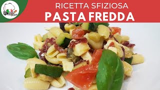 INSALATA DI PASTA FREDDA IN 1 MINUTO  ricette veloci  FoodVlogger [upl. by Aniloj]