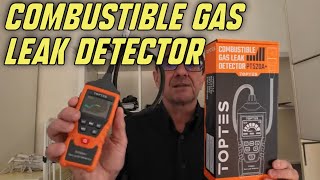 Combustible Gas Leak Detector by Toptes [upl. by Zenia]