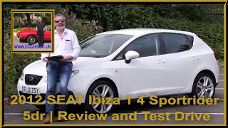 2012 SEAT Ibiza 1 4 Sportrider 5dr  Review and Test Drive [upl. by Lenee]