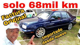 volkswagen JETTA mk3 solo 68mil km coches en venta tianguis de autos usados ZONA AUTOS [upl. by Venus763]