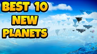 Best 10 New Planets in No Mans Sky Worlds Update [upl. by Reitrac378]