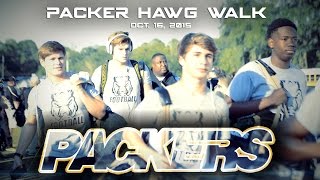 Colquitt County Packers Football  Hawg Walk 10162015 [upl. by Ettezel498]