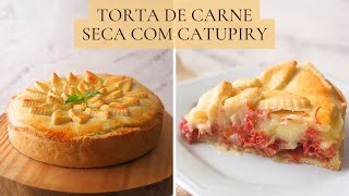 EMPADÃO DE CARNE SECA COM CATUPIRY  Day Flaubert [upl. by Auqemahs]