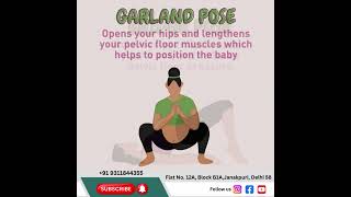 PRENATAL YOGA POSES their benefits [upl. by Arjun]