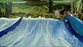 Flowrider  Kalahari Resort Water Park Wisconsin Dells 2007 [upl. by Veneaux563]