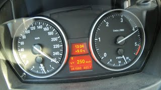 BMW E90 330xi TOP SPEED DRIVE ON GERMAN AUTOBAHN 🏎 [upl. by Oigolue]