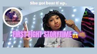 STORYTIME ON MY FIRST FIGHT👊🏽😛 MUST WATCH   video included [upl. by Lajib219]