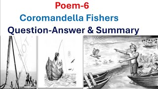 Class8EnglishPoem5 Coromandel Fishers Question Answers and Summary [upl. by Saraiya467]