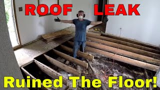 Fixing a Rotted Floor  How To  My DIY [upl. by Eirrek]