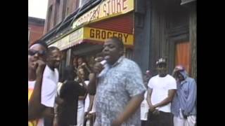 Biggie  1989  Freestyle Live From BedfordStuyvesant Block Party Brooklyn NY [upl. by Nevek991]