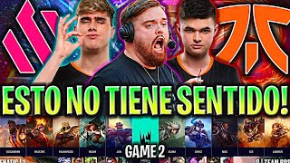 IBAI FLIPANDO CON ESTA SERIE🔥ROBO BRUTAL  FNC vs BDS Game 2 LEC GRAND FINALS 2024 ESPAÑOL [upl. by Martinsen655]