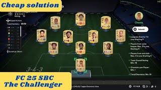 FC 25 FIFA 25  The challenger SBC  League and Nation Hybrid  cheap solution [upl. by Pinelli]