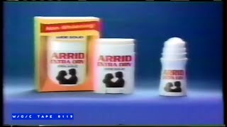 Arrid Deodorant Commercial  1989 [upl. by Marya593]