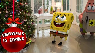 Christmas is coming  SpongeBob in real life [upl. by Renrag]