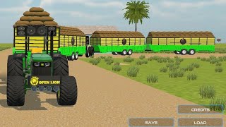 Big trolley added🚜 आ गया अपडटे 😎  Indian vehicles simulator 3d  Indian tractor game [upl. by Leeann811]