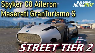 The Crew Motorfest Spyker C8 Aileron Maserati GranTurismo S [upl. by Auhsohey]