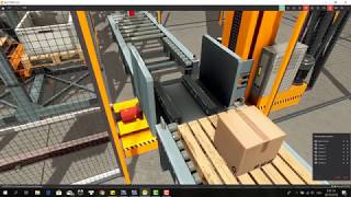 Factory IO  Tia Portal  Stock Simulation  Xếp hàng tự động [upl. by Asaert]