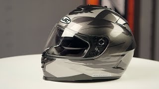 HJC IS17 Tario Helmet Review at RevZillacom [upl. by Wengert]