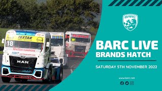 BARC LIVE  Brands Hatch  November 5 2022 [upl. by Aldo]