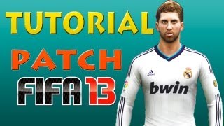 TUTORIAL  Instalacion Patch Modding Way 087 Para FIFA 13 [upl. by Orferd605]