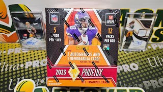 2023 Phoenix Football Hobby Box Opening 3 Hits per Box [upl. by Ahsinirt]