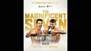 NATHAN HEANEY vs BRAD PAULS II Repeat or revenge British middleweight title PREVIEW [upl. by Augustin710]